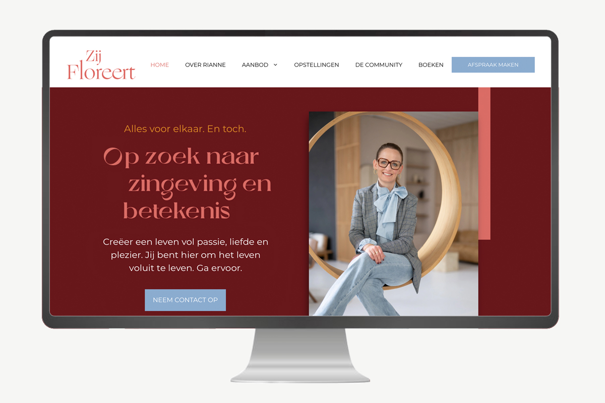 webdesign psycholoog en mental coach